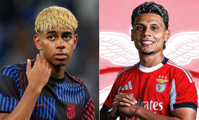 Mientras Lamine Yamal gana $21.8 millones en Barcelona, este es el nuevo salario de Richard Ríos en Benfica