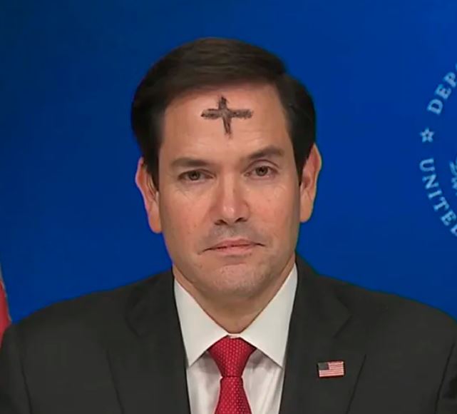 Marco rubio El rostro de la crueldad la corrupción el asesinato y toda la podredumbre del gobierno actual de estados unidos se le nota lo criminal que es solo con ver sus rostro, Petro Nuestro Santo Salvador Imagen cortesía EL Mundo