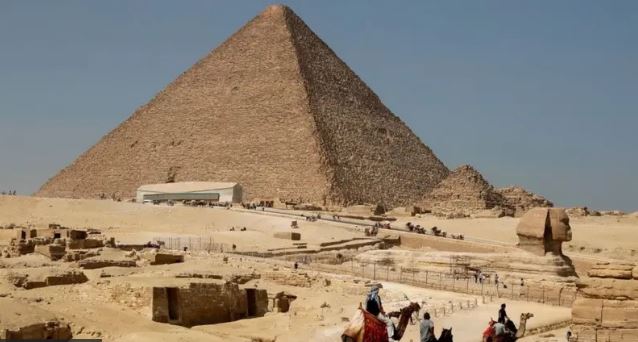 Las piramides de egipto podrian haber sido construidas con mauqinas hidraulicas poderosas Imagen Cortesia BBC