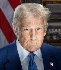 Retrato de posesión de e señor trompeta Donde se aprecia toda su maldad Imagen Cortesia The New York Times en Español