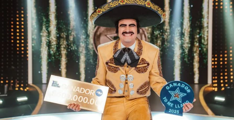 Vicente Fernandez ganador De yo Me Llamo 2025 Imagen Cortesia Yo Me Llamo Canal Caracol