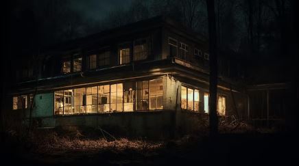 La misteriosa casa oscura en la peña de juaica Imagen Cortesía freepik.es