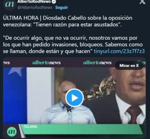 Diosdado Cabello amenaza fuertemente a quienes se atrevan a pedir una invasión a Venezuela Imagen Cortesía Revista Semana Colombia