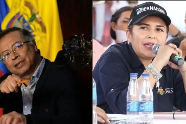 Una gobernadora llena de odio y celos por la maravillosa gestión de nuestro honorable presidente Imagen Cortesía © Presidencia / Gobernación del Meta