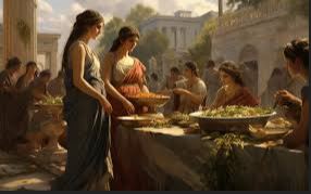 La vida cotidiana En al antigua grecia Imagen Cortesia Educahistoria